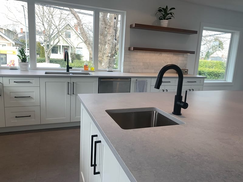 Custom kitchen cabinet design and installation Victoria